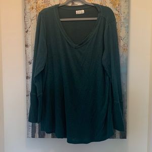 Maurice’s teal long sleeve sweater